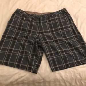 Men’s O’Neil plaid shorts blue